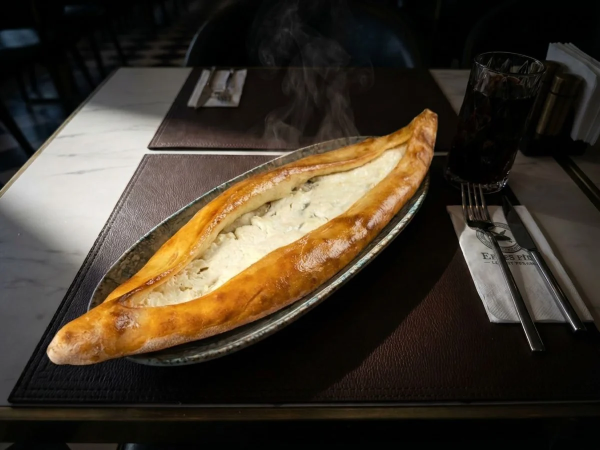 Labneh Pide
