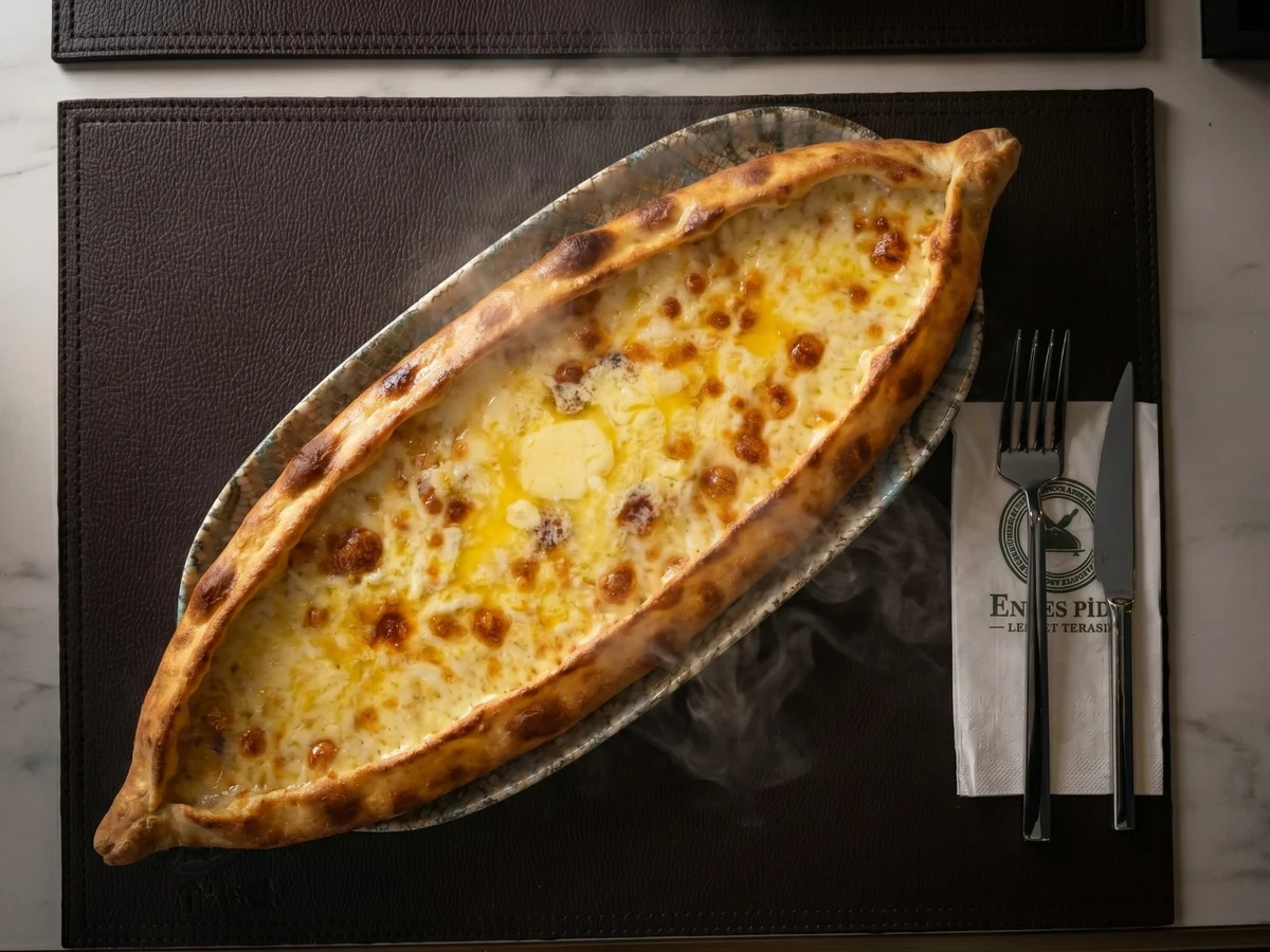 Open Cheese Pide